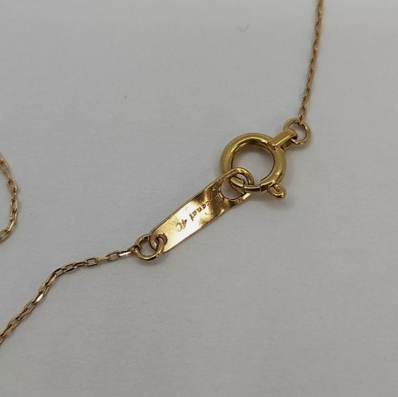 Jewelry4C Pendant Necklace 18K Pink gold Diamond - Picture 6 of 9